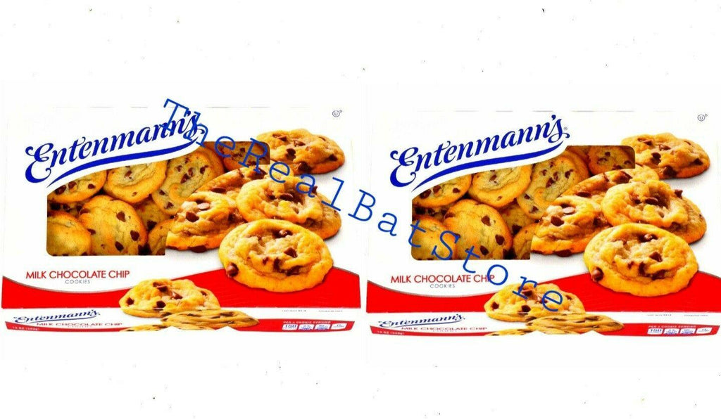 2 Entenmann's Milk Chocolate Chip Cookies, 12 oz - TheRealBatStore