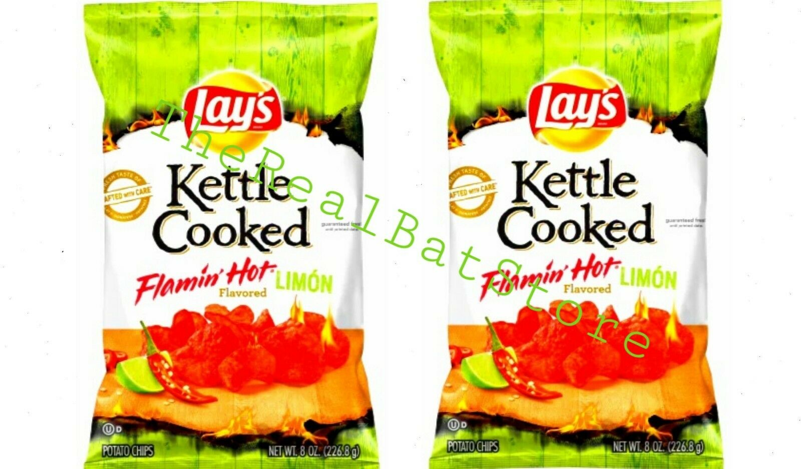 Lay's Potato Chips, Flamin' Hot Flavor, 7.75 oz Bag 