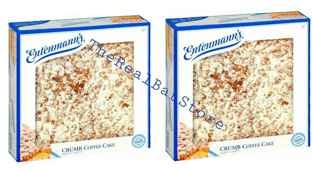 2 Entenmann's Crumb Coffee Cake Box 20oz - TheRealBatStore