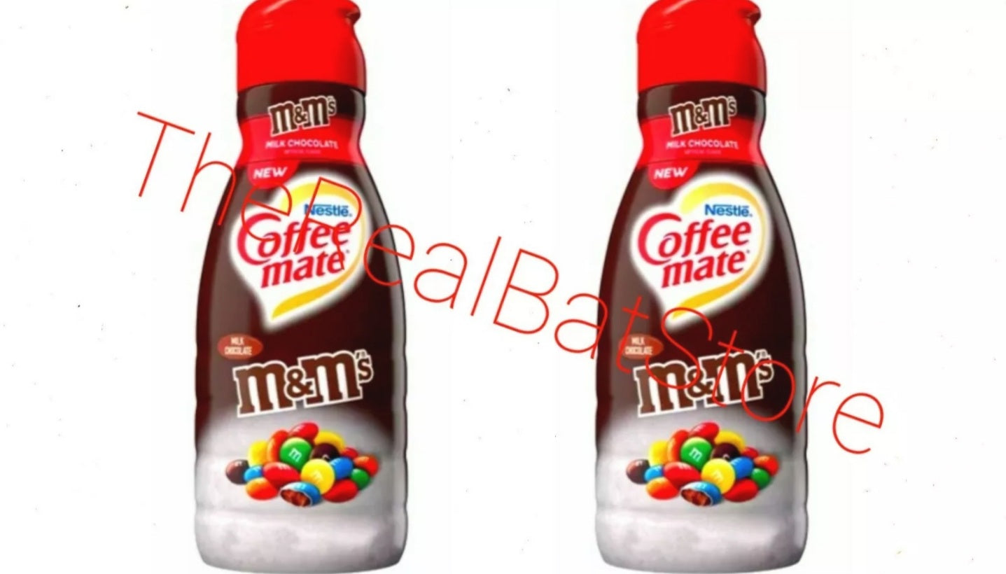 2 Coffee mate M&M's Milk Chocolate Liquid Coffee Creamer 32oz –  TheRealBatStore