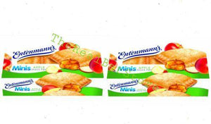 2 Entenmann’s Minis Apple Snack Pies 6 Individually Wrapped Snack - TheRealBatStore