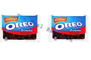 (2) Mrs. Freshley's Deluxe Oreo Brownie 3 oz - TheRealBatStore