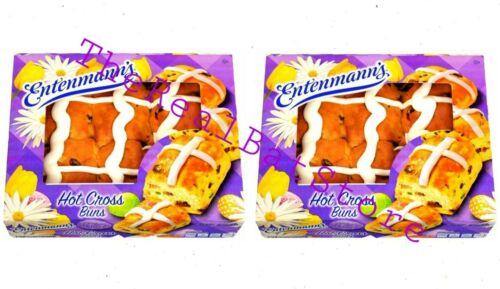 2 Entenmann's Hot Cross Buns Limited Edition cake - TheRealBatStore