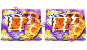 2 Entenmann's Hot Cross Buns Limited Edition cake - TheRealBatStore