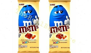 (2) M&M'S Almond & MINIS Milk Chocolate Candy Bar, 3.9 Oz - TheRealBatStore