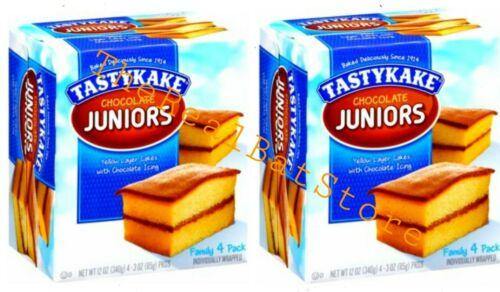 2 Tastykake Chocolate Juniors four Count - TheRealBatStore