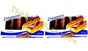 2 Entenmann's Chocolate Eclairs, Five count - TheRealBatStore