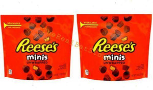 2 Reese's Minis Peanut Butter Chocolate Candy Unwrapped  8 Oz - TheRealBatStore