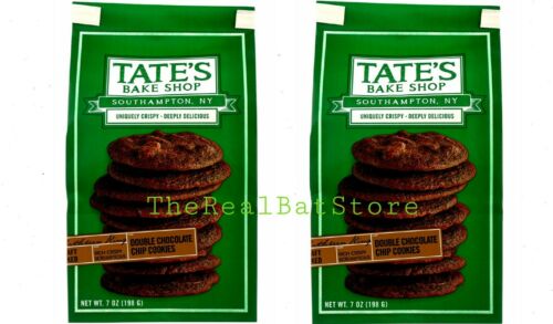 2 Tate'S Bake Shop Double Chocolate Chip Cookies, 7 Oz