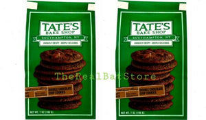 2 Tate'S Bake Shop Double Chocolate Chip Cookies, 7 Oz