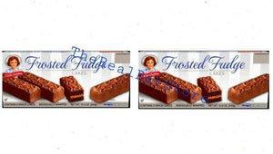 2 Little Debbie Frosted Fudge Cakes Six cake per Box 12 oz - TheRealBatStore