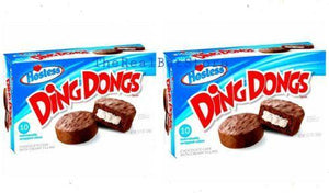 2 Hostess Ding Dongs snack Cake 10 count - TheRealBatStore