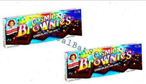 2 Little Debbie Brownies Cosmic with Chocolate Chip Candy Cake - TheRealBatStore