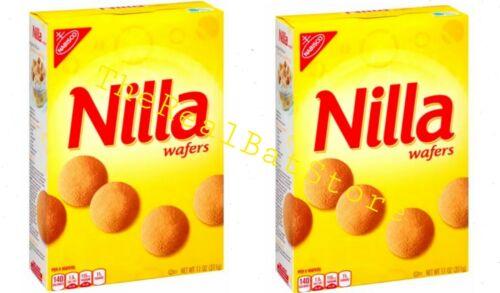 2 Nilla Wafers Vanilla Wafer Cookies 11 oz