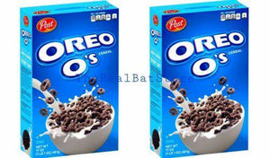 2 Post Oreo O's Cereal Food Box 17 oz - TheRealBatStore