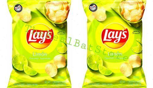 2 Lay's Potato Chips, Limon Flavor, 7.75 oz - TheRealBatStore