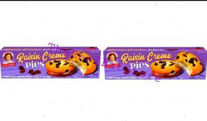 2 Little Debbie Raisin Creme Pies Snacks 10.15oz - TheRealBatStore