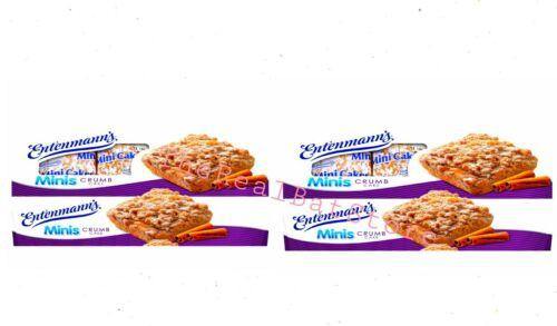 2 Entenmann’s Minis Crumb Cake 6 Individually Wrapped Snack Cakes 12.25 - TheRealBatStore