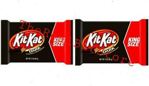 2 KIT KAT King Size Dark Chocolate Wafer Bar, 3 Ounces - TheRealBatStore