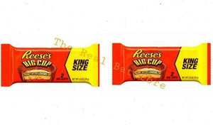 (2) Reese's, Big Cup King Size Peanut Butter Cups, 2.8 Oz - TheRealBatStore