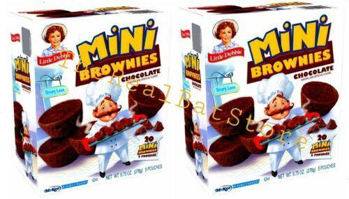 2 Little Debbie Mini Brownies, Muffin 9.75 oz - TheRealBatStore