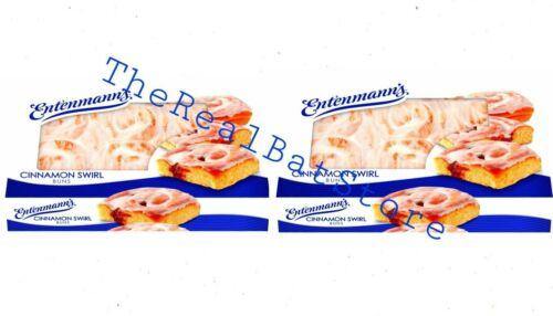 2 Entenmann's Cinnamon Swirl Buns 18 oz - TheRealBatStore