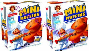 2 Little Debbie Blueberry Mini Muffin Pouches 8.44oz - TheRealBatStore