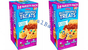 2 Kellogg's Rice Krispies Treats Variety Pack 16 ct - TheRealBatStore