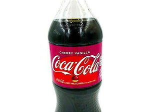 2 Coca-Cola Cherry Vanilla Flavor Soda Limted Edition 20 Oz - TheRealBatStore