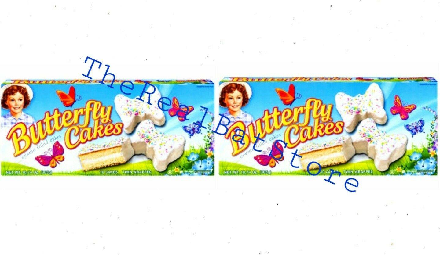 2 Little Debbie Butterfly Cakes Ten a Box 12.5oz - TheRealBatStore