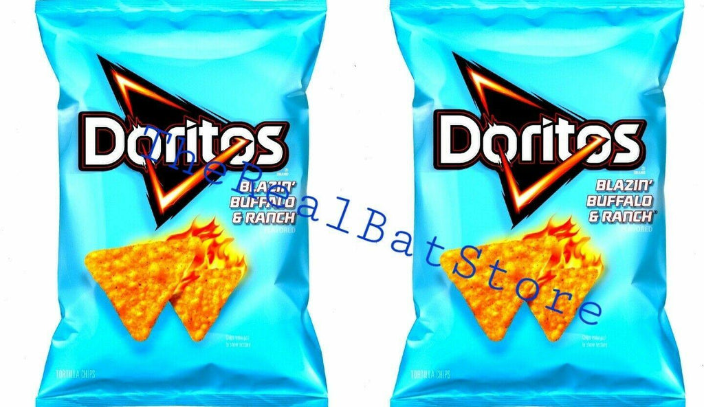 2 Doritos Blazin' Buffalo & Ranch 9.75 Oz - TheRealBatStore