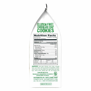 2 Tate's Bake Shop Gluten Free Chocolate Chip Cookies 7oz