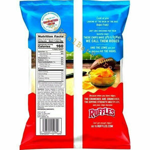 Ruffles Cheddar And Sour Cream Chips 8.5oz - TheRealBatStore