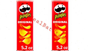 2 Pringles Original Flavored Potato Crisps Chips 5.2oz