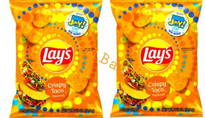 2 Lay's Crispy Taco Potato Chips 7.75 Oz - TheRealBatStore