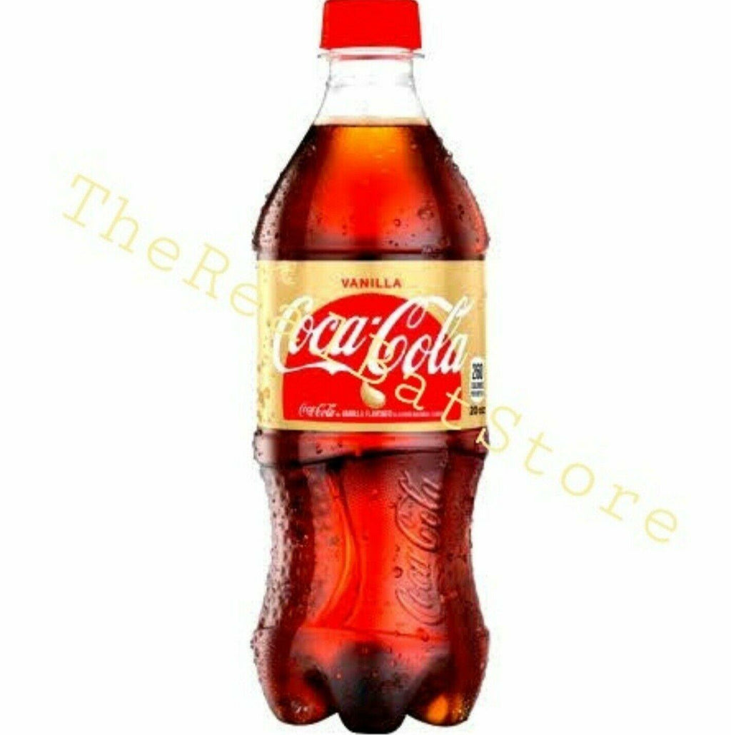 Coca-Cola Vanilla Flavor Soda 20 Oz Limited Edition - TheRealBatStore