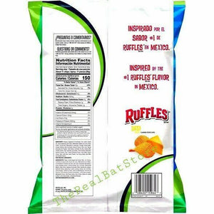 2 Ruffles Queso Flavored Chips 8.5oz - TheRealBatStore