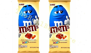 (2) M&M'S Almond & MINIS Milk Chocolate Candy Bar, 3.9 Oz - TheRealBatStore