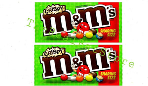 .com: M&M'S Crispy Chocolate Candy Sharing Size 2.83-oz. Pouch,  24-Count Box : Grocery & Gourmet Food
