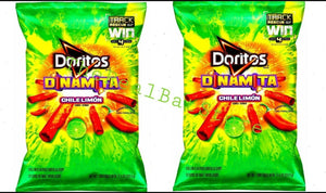 2 Doritos Dinamita Chili Limon Flavored Tortilla Chips 9oz - TheRealBatStore