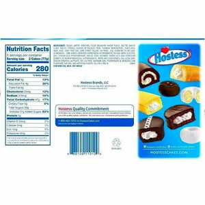 2 Hostess Snacks Cake vanilla Cream Fill 10-per Box - TheRealBatStore