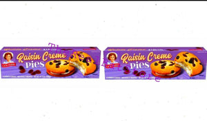 2 Little Debbie Raisin Creme Pies Snacks 10.15oz - TheRealBatStore