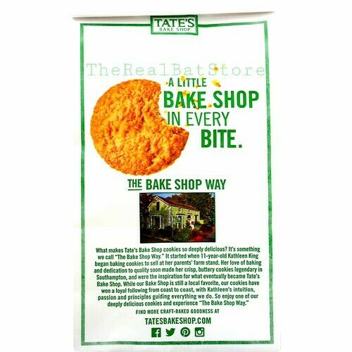 2 Tate's Bake Shop Cookies, Gluten Free, Coconut Crisp, Thin 7oz