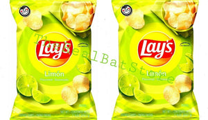 2 Lay's Potato Chips, Limon Flavor, 7.75 oz - TheRealBatStore