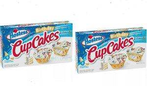 2 Hostess Birthday Flavor CupCake Eight CupCake per Box - TheRealBatStore