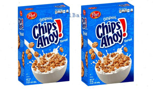 2 Post Chips Ahoy Breakfast Cereal, Chocolate Chip, 19 Oz - TheRealBatStore