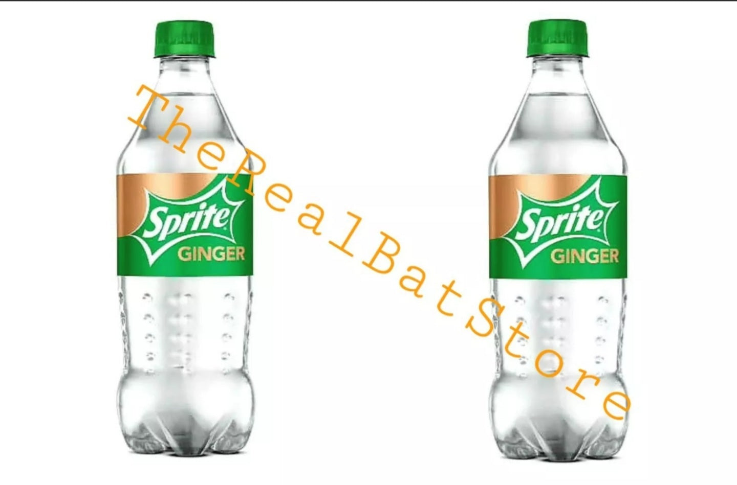 (2) Limted Edition Sprite Ginger Flavor  20oz