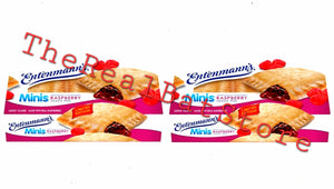 2 Entenmann’s Minis Raspberry Snack Pies 6 Individually Wrapped Snack Pies per Box